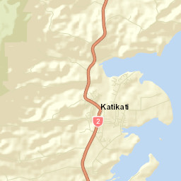 Katikati Street Map