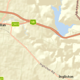Ballan Street Map