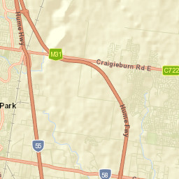 Craigieburn Street Map