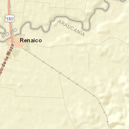 Renaico Street Map
