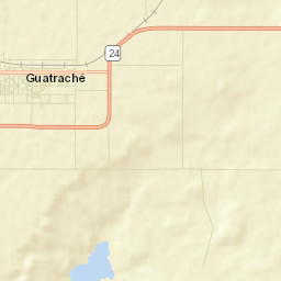 Guatraché Street Map
