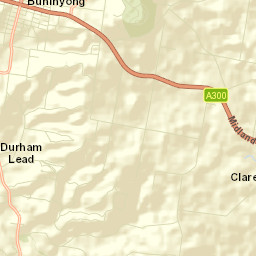 Buninyong Street Map