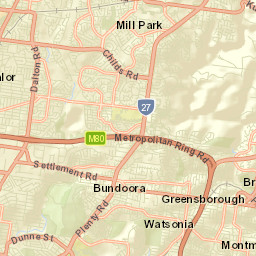 Watsonia Street Map