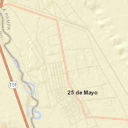 Veinticinco de Mayo Street Map