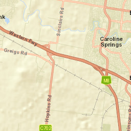 Ravenhall Street Map
