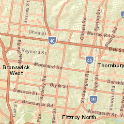 Travancore Street Map