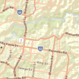 Templestowe Lower Street Map