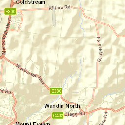Wandin North Street Map