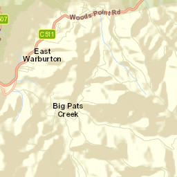Yarra Ranges Street Map