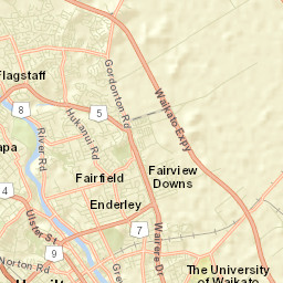 Hamilton Street Map