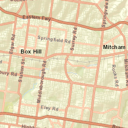 Whitehorse Street Map