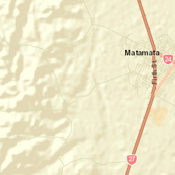 Matamata Street Map