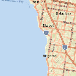 North Brighton Street Map