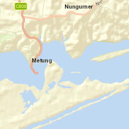 Metung Street Map