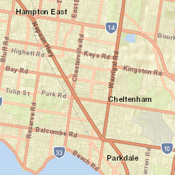 Heatherton Street Map
