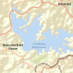 Beaconsfield Upper Street Map