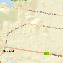 Heyfield Street Map