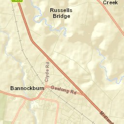 Bannockburn Street Map