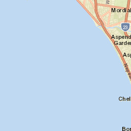 Aspendale Street Map
