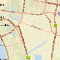 Waterways Street Map