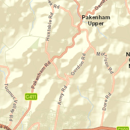 Pakenham Upper Street Map