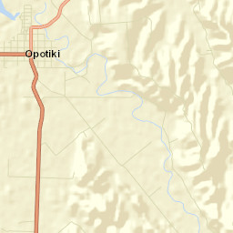 Opotiki Street Map