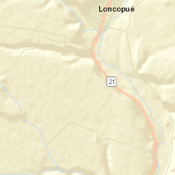 Loncopué Street Map