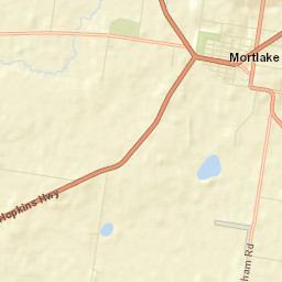 Mortlake Street Map