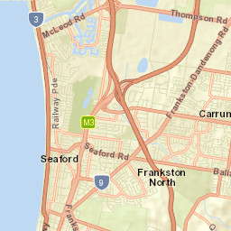Carrum Downs Street Map