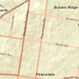 Cranbourne South Street Map