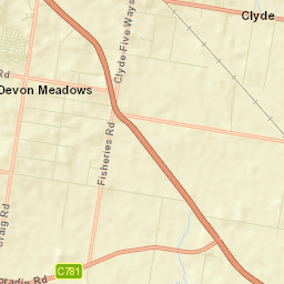 Junction Village Street Map