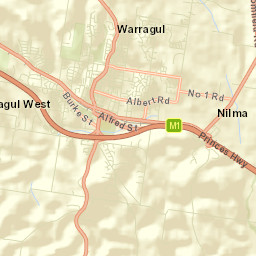 Warragul Street Map