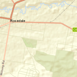 Rosedale Street Map