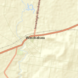 Winchelsea Street Map