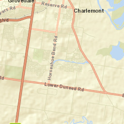 Armstrong Creek Street Map