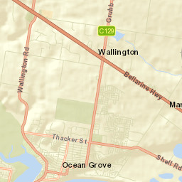 Wallington Street Map