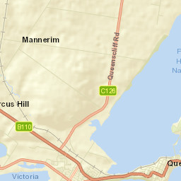Queenscliff Street Map