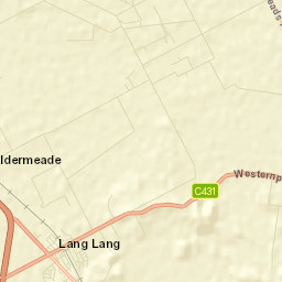 Lang Lang Street Map