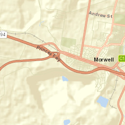 Morwell Street Map