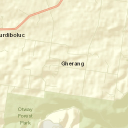 Surf Coast Street Map