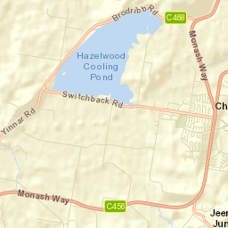 Churchill Street Map