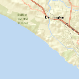 Dennington Street Map