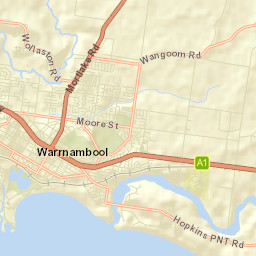 Warrnambool Street Map