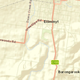 Elliminyt Street Map