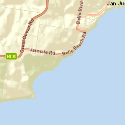 Jan Juc Street Map