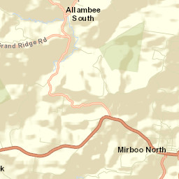 Mirboo North Street Map