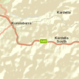 Korumburra Street Map