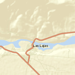 Las Lajas Street Map