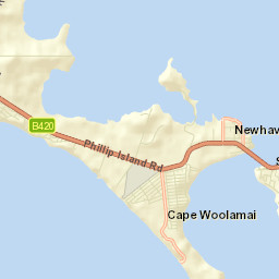 Cape Woolamai Street Map