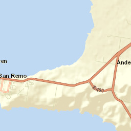San Remo Street Map